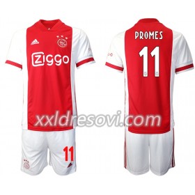 AFC Ajax Quincy Promes 11 Domaći Dječji Komplet Dresovi za Nogomet 2020-2021 (+ kratke hlače)
